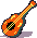 Red guitar